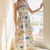 Fruit Garden Midi Dress