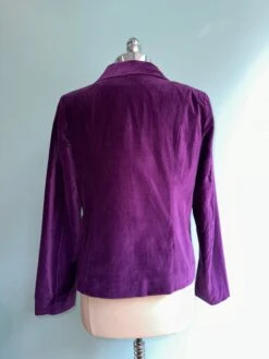 Purple Fitted Velvet Blazer By Jawbreaker -MODERN MILLIE Shop 91C3B3C8 3BD0 46FF 8DDF FD1F60314CAB