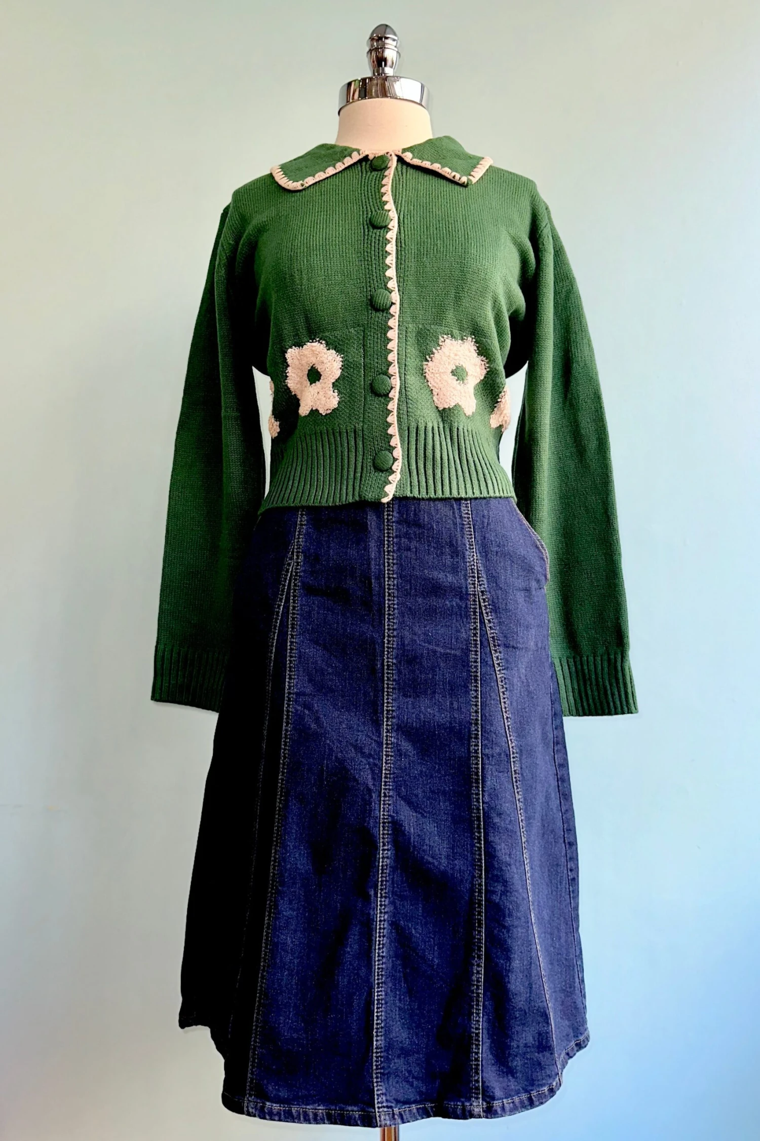 Elastic Waist Denim Midi Skirt by Molly Bracken Elastic Waist Denim Midi Skirt By Molly Bracken -MODERN MILLIE Shop 922DFCF9 ECD2 47F6 990B FA86A2BCD29B scaled