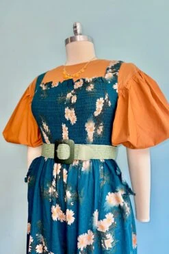 Daisy Smocked Wide Leg Jumpsuit In Midnight Blue 7 Daisy Smocked Wide Leg Jumpsuit In Midnight Blue -MODERN MILLIE Shop 929C2634 31E5 4462 9E92 30B2F573CA7D