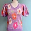 Lavender Floral Puff Sleeve Sweater 2 Lavender Floral Puff Sleeve Sweater -MODERN MILLIE Shop 946EB9AC 936E 4499 BB3E 2439F4E2AD45