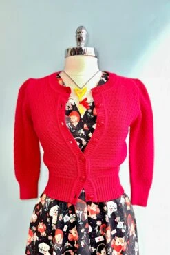 Puppy And Kitty Valentines Surplice Dress By Voodoo Vixen -MODERN MILLIE Shop 962A1D2E 8D26 4324 B38C 27B784875568