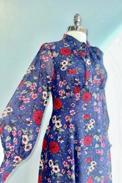 Camellia Navy Floral Mini Dress By Hell Bunny -MODERN MILLIE Shop 967FA7B3 2DF1 4F16 ADAD 9036C687F2E7