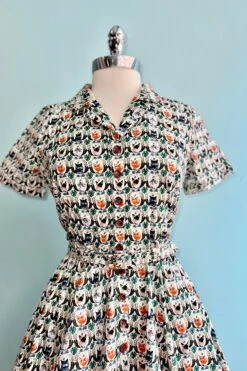 Cat Portraits Bella Shirt Dress By Banned 4 Cat Portraits Bella Shirt Dress By Banned -MODERN MILLIE Shop 9809D622 8A29 40F9 A40C C793915CE064