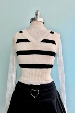 Off-White Mesh Long Sleeve Mock Neck Sheer Top -MODERN MILLIE Shop 9A384B32 936C 4E2C A891 E08460D448EC