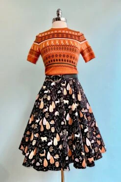 Winter Forest Friends Full Skirt By Eva Rose 5 Winter Forest Friends Full Skirt By Eva Rose -MODERN MILLIE Shop 9BF4EFD0 E47D 4578 90B9 1D550F38ED50