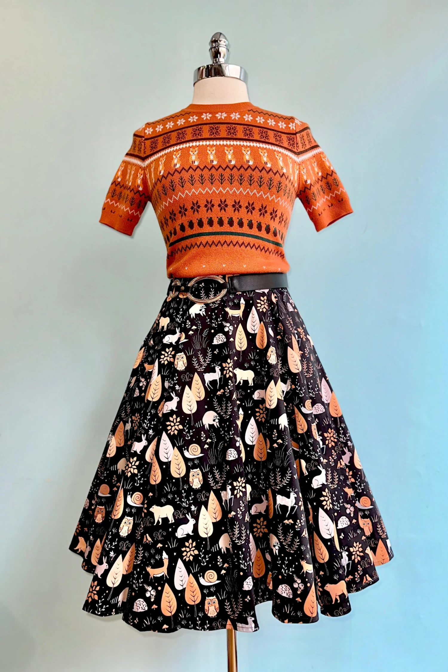 Winter Forest Friends Full Skirt by Eva Rose Winter Forest Friends Full Skirt By Eva Rose -MODERN MILLIE Shop 9BF4EFD0 E47D 4578 90B9 1D550F38ED50 scaled