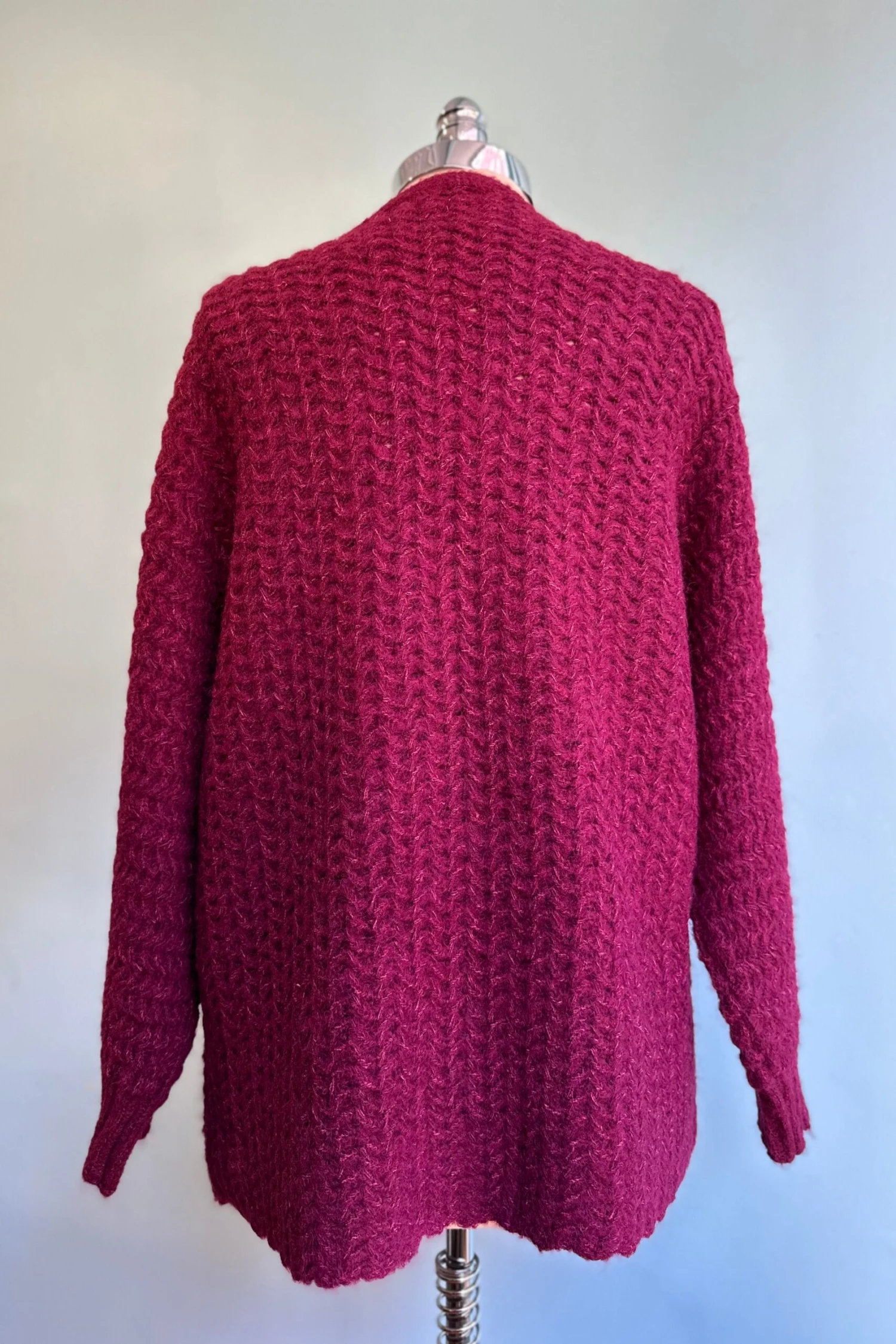 Final Sale Dark Red Super Soft Open Cardigan by Molly Bracken Final Sale Dark Red Super Soft Open Cardigan By Molly Bracken -MODERN MILLIE Shop 9D1D11CC 7B81 46E0 BAD8 6F531FAC7BC0 scaled