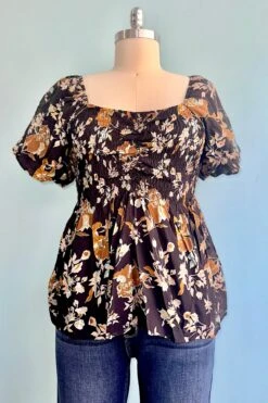 Double Button High Waisted Bootcut Jeans By Artemis Vintage -MODERN MILLIE Shop 9D420322 1186 480F AD23 DB0880314A1C