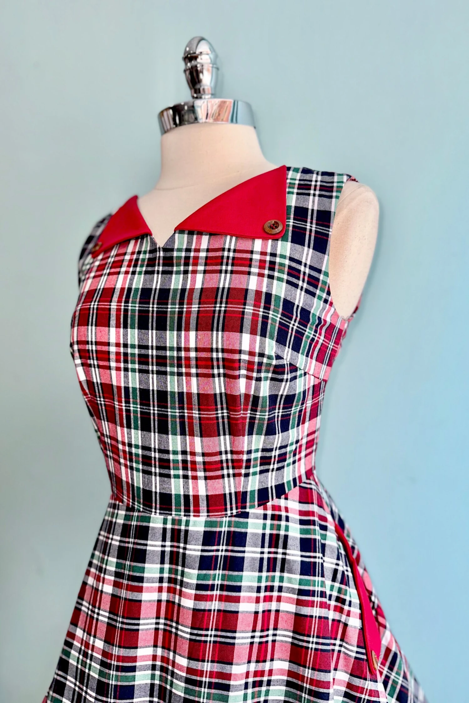 Boat Day Dress in Navy Plaid by Banned Boat Day Dress In Navy Plaid By Banned -MODERN MILLIE Shop 9DA72619 FFDD 40F4 A059 3C44E195DA2A scaled