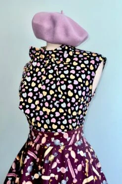 Kitty Conversation Hearts Bow Top By Retrolicious 8 Kitty Conversation Hearts Bow Top By Retrolicious -MODERN MILLIE Shop 9DDEFD39 30A7 47F8 B8C1 BCAD60428404