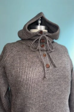 Detached Hood Button Front Knit Sweater In Mocha -MODERN MILLIE Shop A1D00D60 6225 4C15 8968 D9264537AF7E