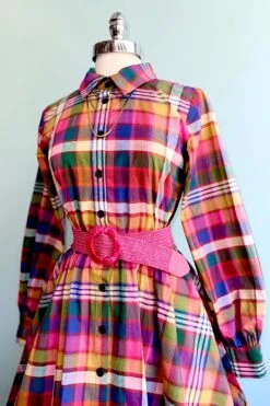 Multicolor Plaid Longsleeve Shirtwaist Dress 5 Multicolor Plaid Longsleeve Shirtwaist Dress -MODERN MILLIE Shop A1D23A03 7272 4922 BC95 44ED4DB31768