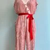 Ahoy Red Striped Jumpsuit By Hell Bunny 1 Ahoy Red Striped Jumpsuit By Hell Bunny -MODERN MILLIE Shop A3FA9F17 1962 461D 86C4 5E19E34B4B6F