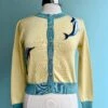 Yellow Dolphins Vera Cardigan By Palava