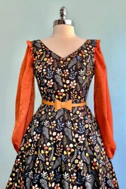 Final Sale Rust Jacquard Billowy Sleeve Top -MODERN MILLIE Shop A4A3DB24 E68B 41FD 86F4 39D4E04E1219