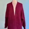 Final Sale Dark Red Super Soft Open Cardigan By Molly Bracken -MODERN MILLIE Shop A71C44E7 E559 459C 96C5 8EB7D0EEC150
