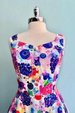 Watercolor Berries Heidi Dress By Miss Lulo -MODERN MILLIE Shop A8733DE2 1DE6 430E 8F98 8EF57DD71860