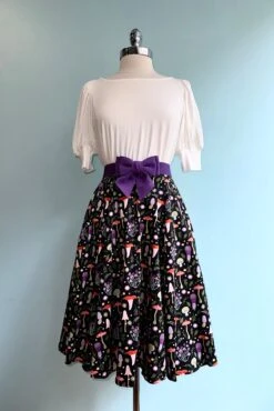 Mushroom Full Skirt By Eva Rose