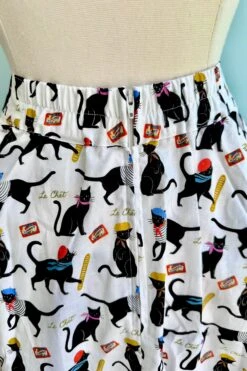 French Cats Skater Skirt By Retrolicious -MODERN MILLIE Shop AB2E08DF 7125 4722 A604 F64CC2F4134E
