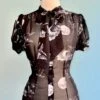 Over The Moon Button Down Blouse By Hell Bunny -MODERN MILLIE Shop ABC84CAE AE44 4948 BCB2 DAC41CCF5691