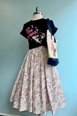 Music Notes Doris Skirt By Retrolicious -MODERN MILLIE Shop AD5D850F 0FE4 49BF 9E9D 95D865DE0CFC