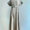 Sage Maxi Tie Dress