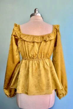 Final Sale Chartreuse Jacquard Billowy Sleeve Top 6 Final Sale Chartreuse Jacquard Billowy Sleeve Top -MODERN MILLIE Shop AE5A7CAD B353 49D4 A761 0979D54C8F81