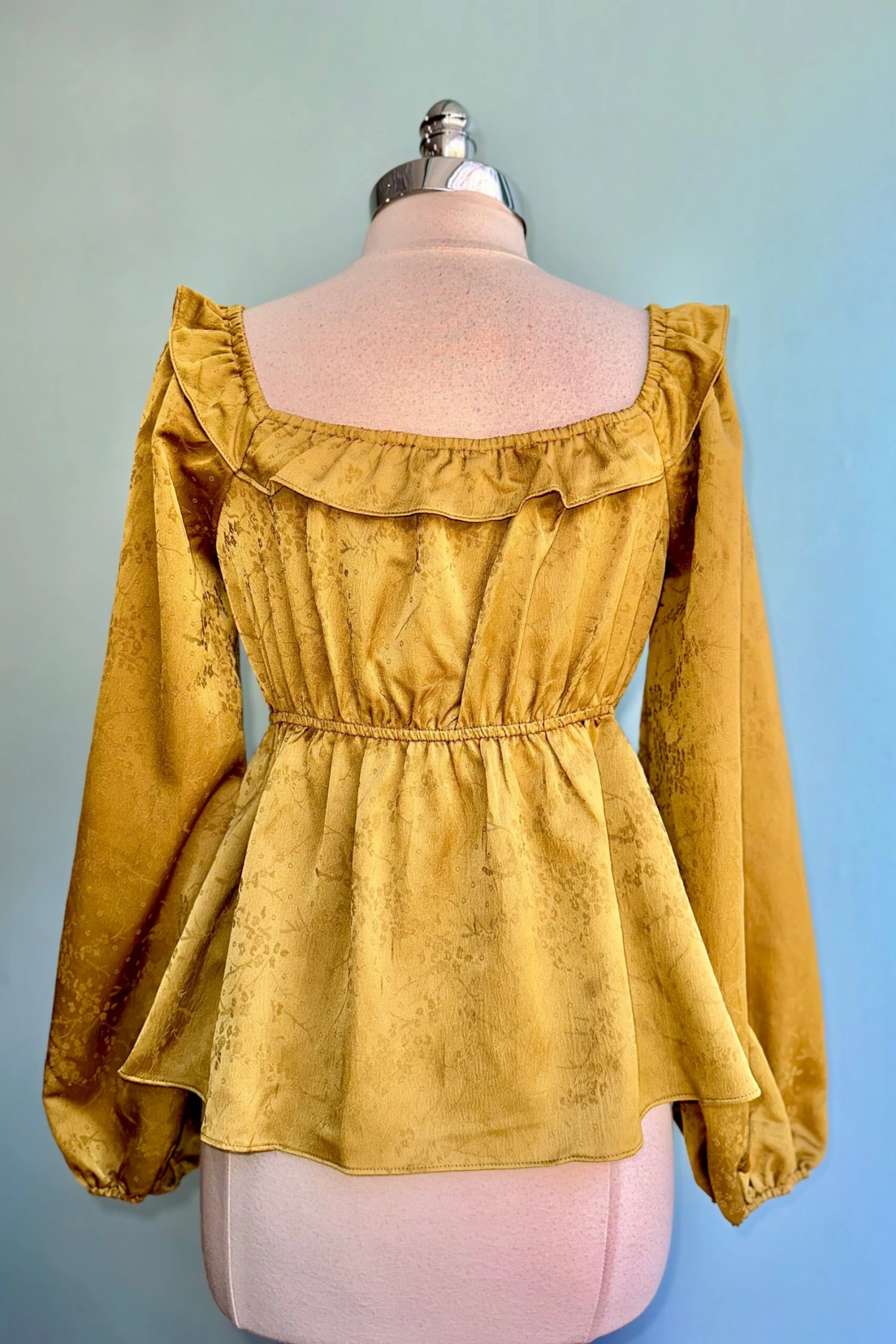 Final Sale Chartreuse Jacquard Billowy Sleeve Top Final Sale Chartreuse Jacquard Billowy Sleeve Top -MODERN MILLIE Shop AE5A7CAD B353 49D4 A761 0979D54C8F81 scaled