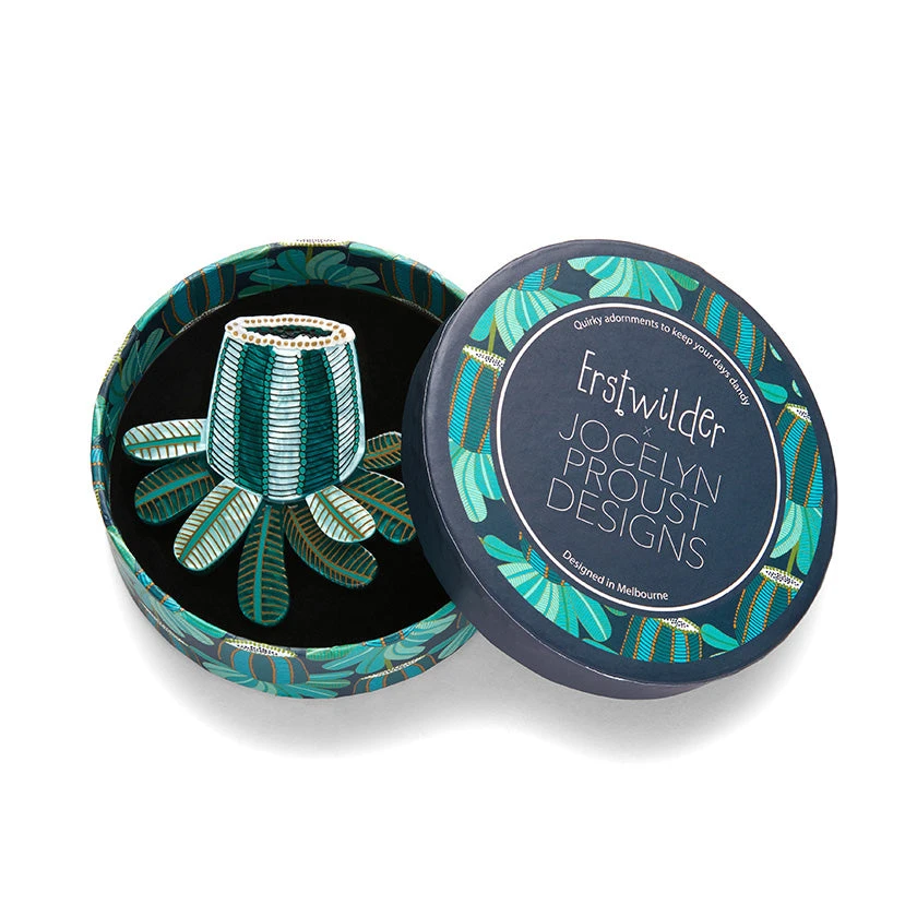 The Wild Banksia Brooch by Erstwilder The Wild Banksia Brooch By Erstwilder -MODERN MILLIE Shop AR1BH08TheWildBanksiaBrooch 3