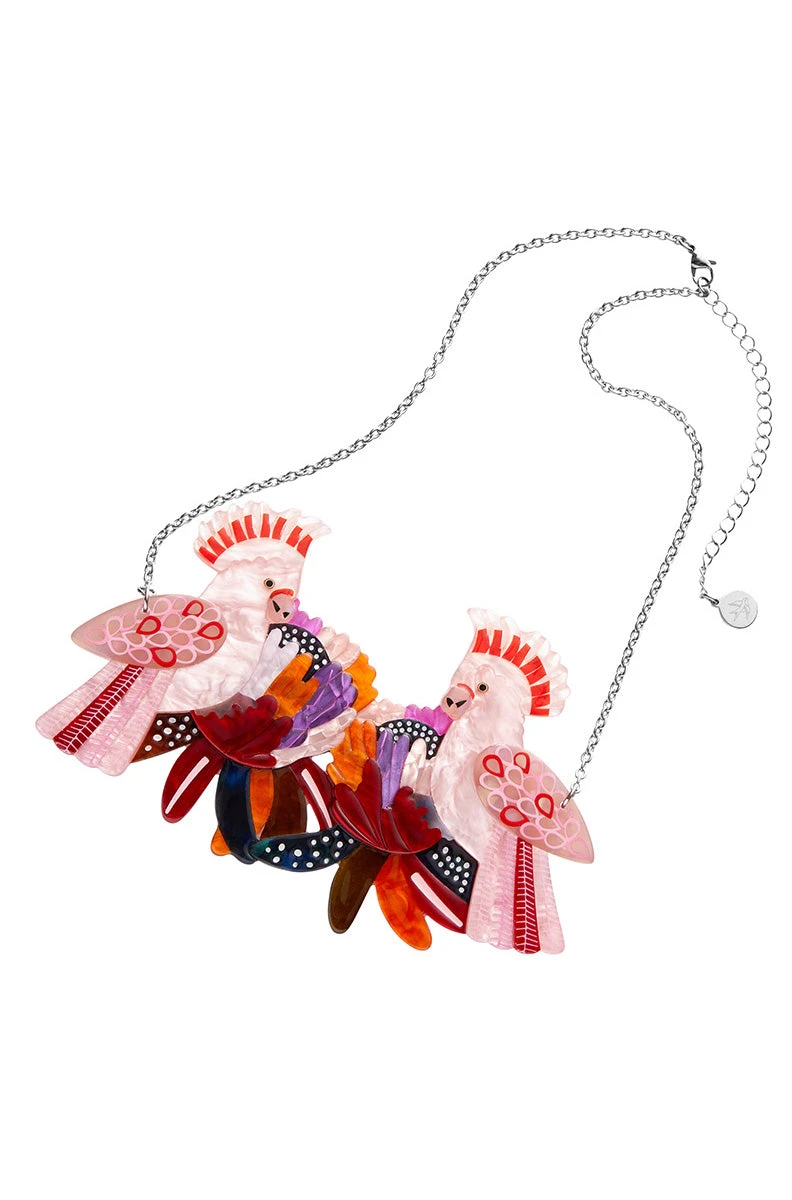 The Majors and the Proteas Necklace by Erstwilder The Majors And The Proteas Necklace By Erstwilder -MODERN MILLIE Shop AR1NS02TheMajorsandtheProteasNecklace 2