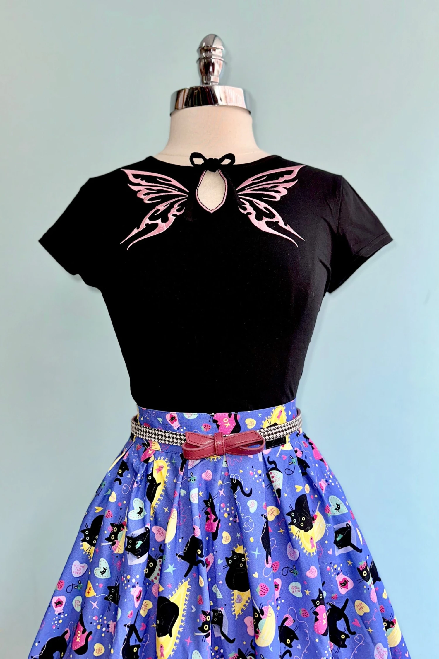Butterfly Short Sleeve Kocho Knit Crop Top by Hell Bunny Butterfly Short Sleeve Kocho Knit Crop Top By Hell Bunny -MODERN MILLIE Shop B072B943 5C44 41FA B38B 2211440F8F20 scaled