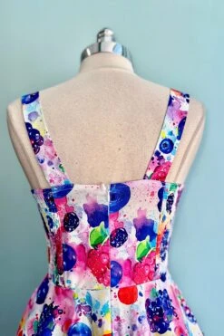 Watercolor Berries Heidi Dress By Miss Lulo -MODERN MILLIE Shop B23BBD17 58F8 45BE A94E E522A321DA06