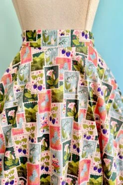 Spring Stamps Full Skirt By Tulip B. -MODERN MILLIE Shop B4B757F1 8D33 4458 B4E5 F00899D7B716