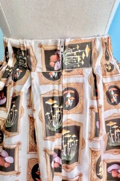Framed Wall Of Mushrooms Doris Skirt By Retrolicious -MODERN MILLIE Shop B4F1AE46 A141 4AF9 8290 2594D60226AD