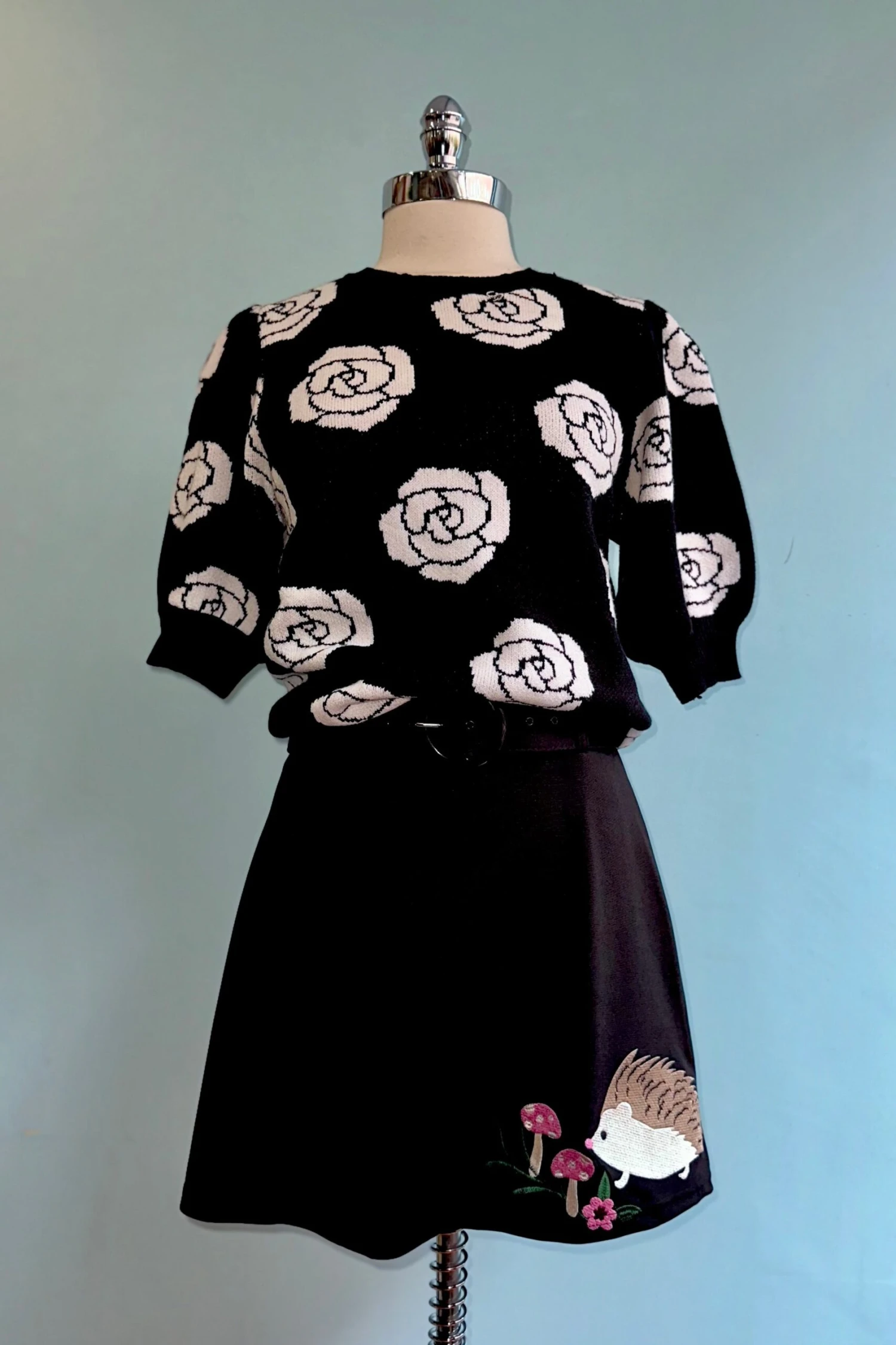 Final Sale Hedgehog Embroidered Mini Skirt Final Sale Hedgehog Embroidered Mini Skirt -MODERN MILLIE Shop B66931D1 BF77 44E5 B88E 500C0C85845A scaled