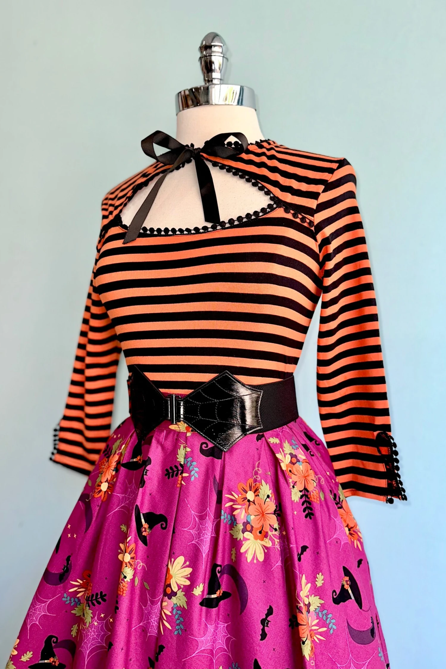Black and Orange Striped Cut-Out Neck Top Black And Orange Striped Cut-Out Neck Top -MODERN MILLIE Shop B69AB49D 95A4 411C 83FA 3E0AD6D42798 scaled