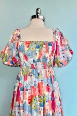 Countryside Balloon Sleeve Midi Dress -MODERN MILLIE Shop B6D86451 4B2B 430E BB13 1DAF82BDB01D