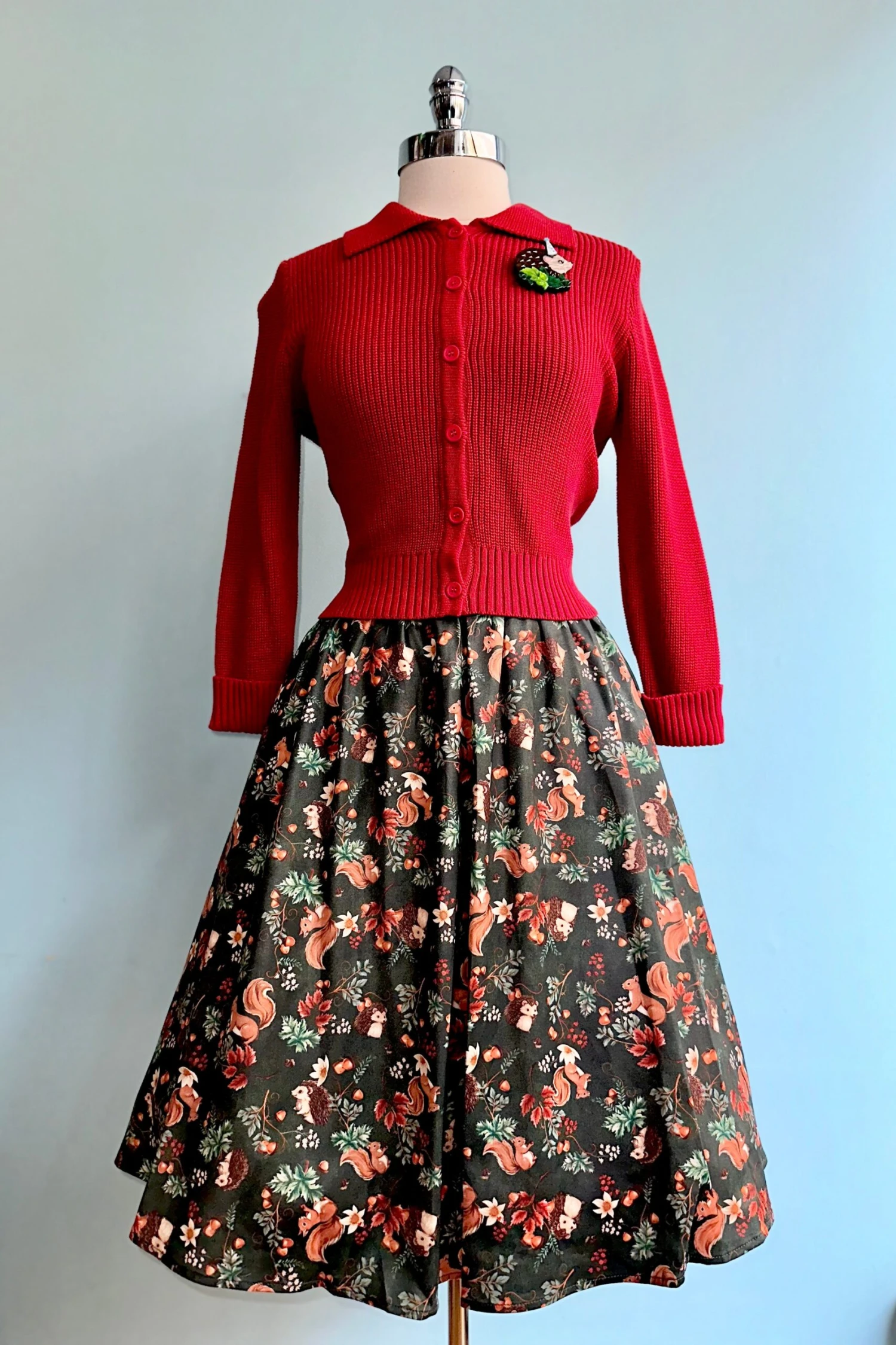 Woodland Creatures Flared Skirt by Voodoo Vixen Woodland Creatures Flared Skirt By Voodoo Vixen -MODERN MILLIE Shop B758C368 44CE 4C82 BC3C 11A0F8C98FA5 scaled