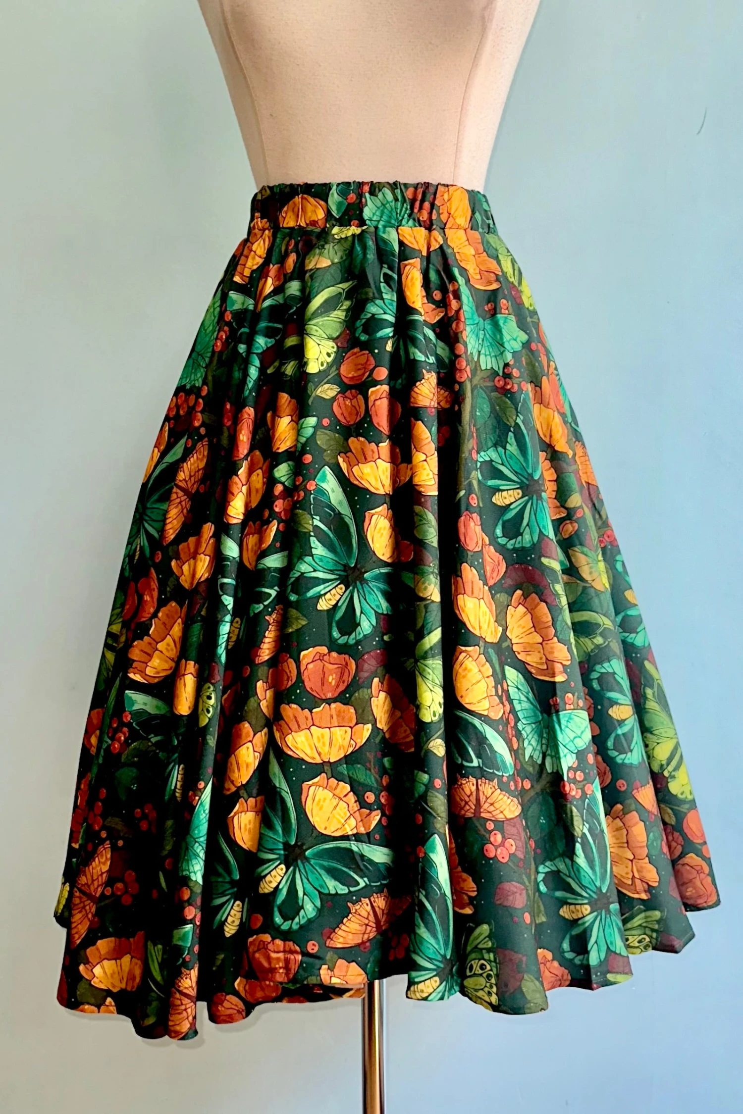 Emerald Dream Midi Skirt by Morning Witch Emerald Dream Midi Skirt By Morning Witch -MODERN MILLIE Shop B79B6253 816D 41E3 9A7F DDF792A22901