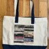 New Wave Tapes Canvas Zipper Tote Bag -MODERN MILLIE Shop B8A4FC5A A5F2 427D 847F F71D179A6A12