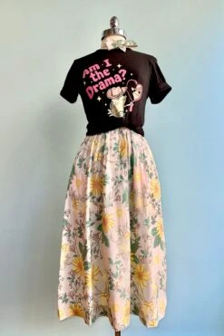 Am I The Drama? T-Shirt In Black -MODERN MILLIE Shop BE9C0904 CB84 4CB7 A10E A04BE6E6F98C