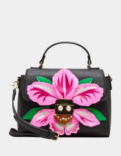 Full Bloom Top Handle Bag By Betsey Johnson 8 Full Bloom Top Handle Bag By Betsey Johnson -MODERN MILLIE Shop BETSEY JOHNSON HANDBAGS BJ36435A PINK 01