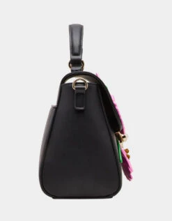 Full Bloom Top Handle Bag By Betsey Johnson 4 Full Bloom Top Handle Bag By Betsey Johnson -MODERN MILLIE Shop BETSEY JOHNSON HANDBAGS BJ36435A PINK 03