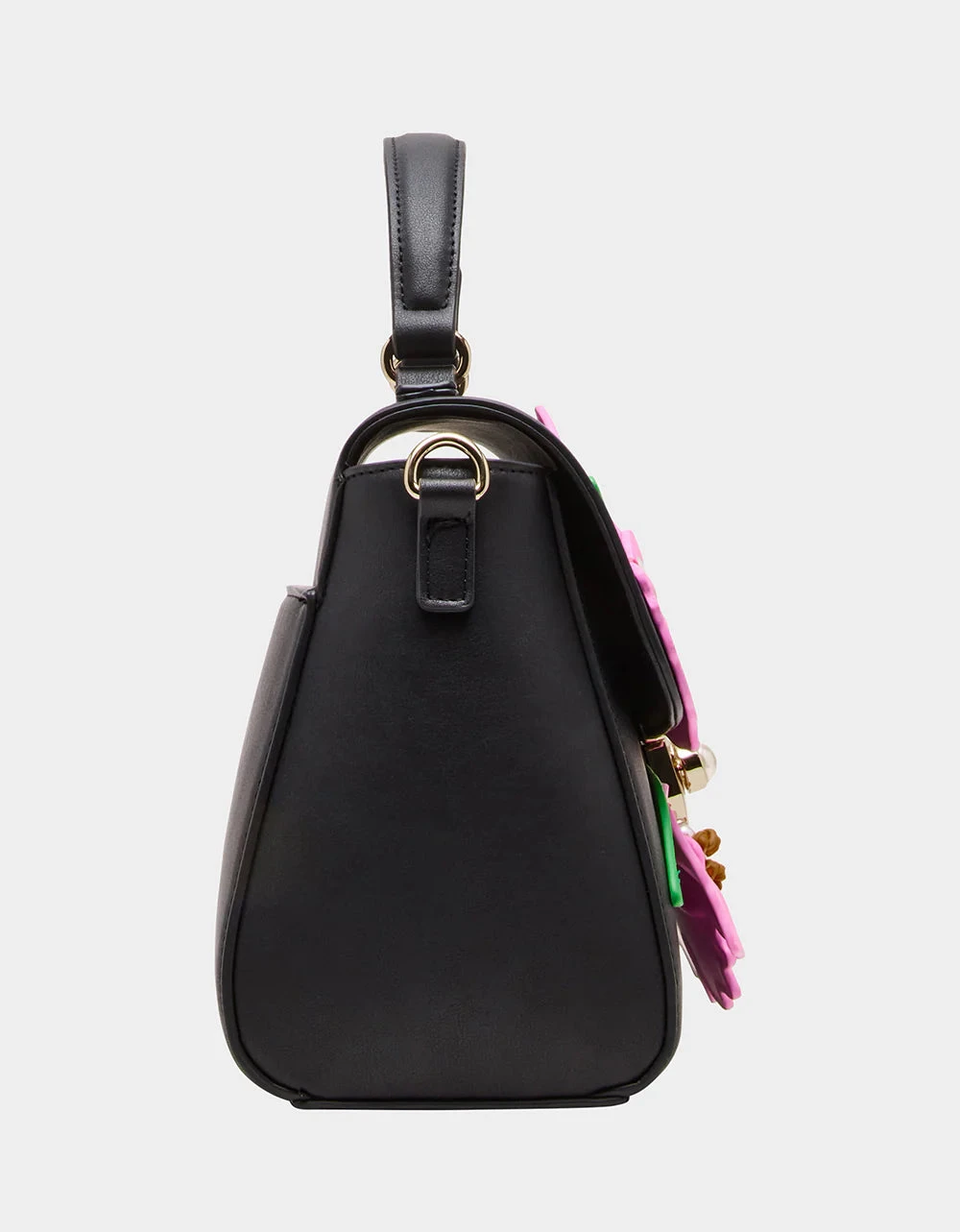 Full Bloom Top Handle Bag By Betsey Johnson Full Bloom Top Handle Bag By Betsey Johnson -MODERN MILLIE Shop BETSEY JOHNSON HANDBAGS BJ36435A PINK 03