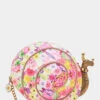 Snailed It Crossbody Bag In Kaleidoscope Floral By Betsey Johnson -MODERN MILLIE Shop BETSEYJOHNSON HANDBAGS BJ35000A KALEIDOSCOPE FLORAL 01 1