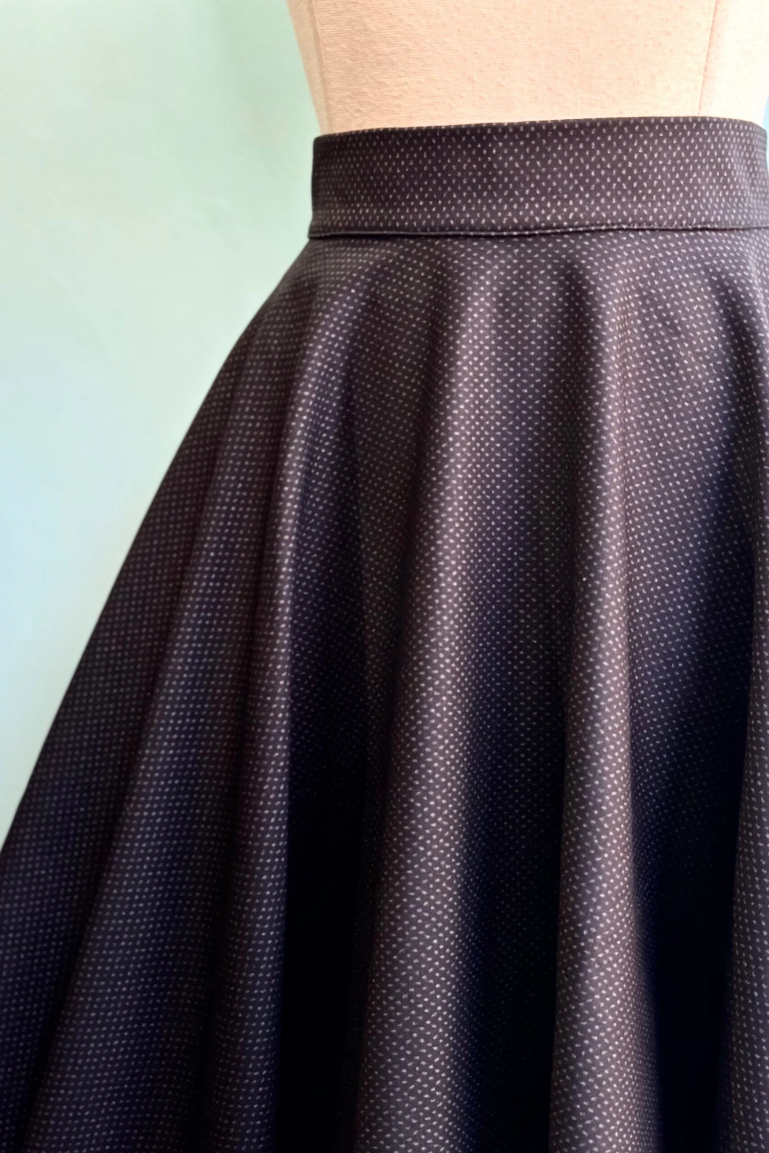 Charcoal Dot Circle Skirt by Heart of Haute Charcoal Dot Circle Skirt By Heart Of Haute -MODERN MILLIE Shop BF573BC1 1490 485A A3B3 D0A82968D944 scaled