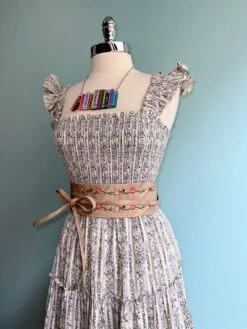 Floral And Striped Smocked Ruffle Sleeve Midi Dress 10 Floral And Striped Smocked Ruffle Sleeve Midi Dress -MODERN MILLIE Shop BFCA898E 69BB 4AC8 9E5A BB99F1FCAB84