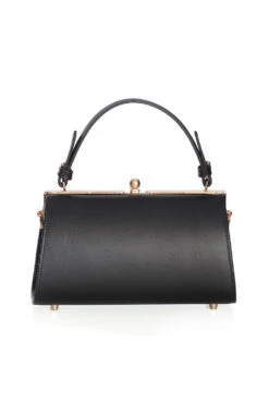 Pomegranate SatchelHandbag By Banned -MODERN MILLIE Shop BG34489BLACK3