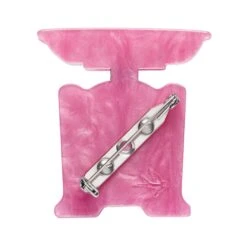 Balance The Scales Brooch By Erstwilder -MODERN MILLIE Shop BHAX109 PINK 03